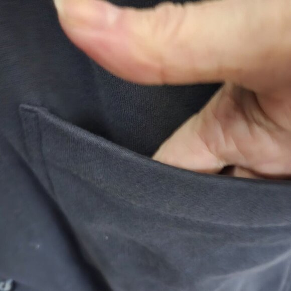 Untuckit Tosin Shawl Collar Button Front Jacket Navy Size XXL - Picture 3 of 6